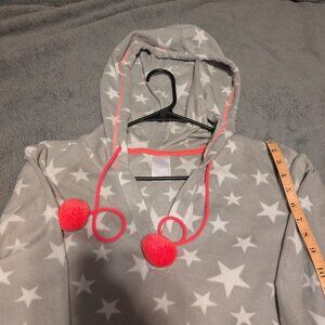 Cute grey and pink star  nightshirt 14-16 large